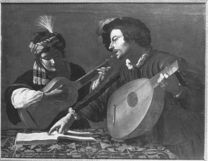 Due musicisti - Bavarian State Painting Collections